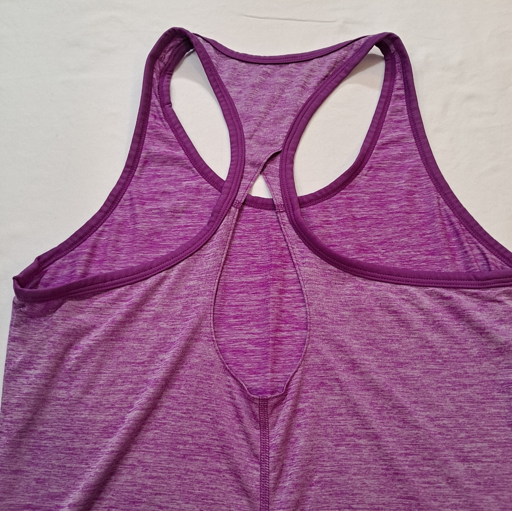 Adidas Purple Climalite Keyhole Athletic Tank Women's Size Small - Picture 4 of 7